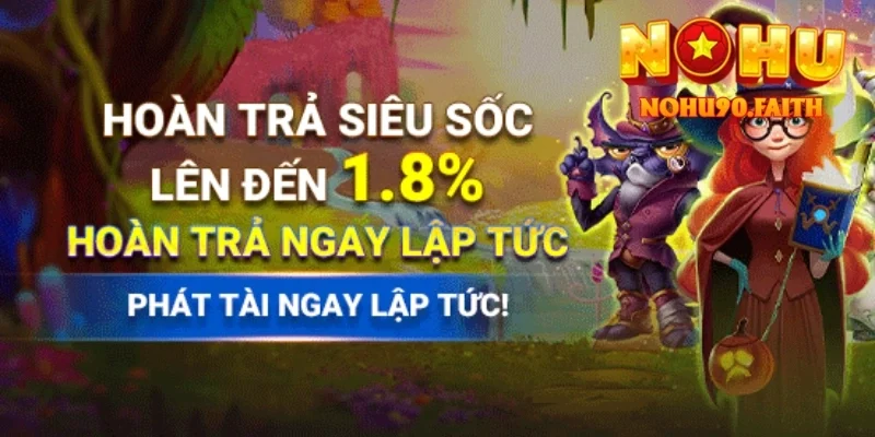 Hoàn Trả Siêu Tốc Tại Nohu90 – Ưu Đãi Vàng Cho Người Chơi 3 Hoàn Trả Siêu Tốc